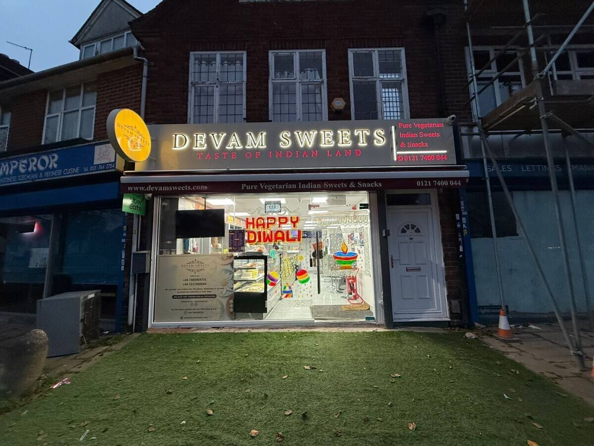 Indian Sweet shop & Restaurant in Solihull, Birmingham