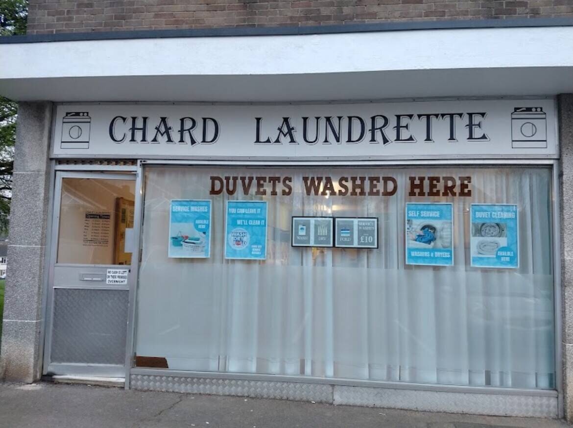 Hands off established coin operated laundrette