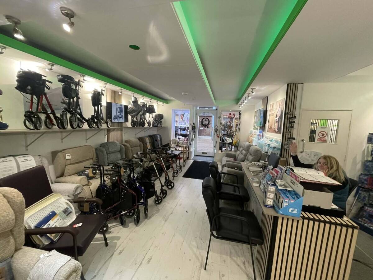 Two well-established mobility shops for sale in Wales