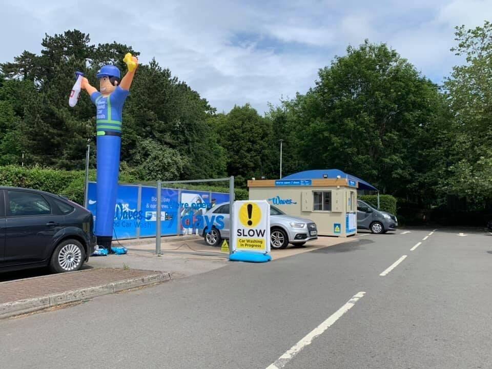 Waves Hand Car Wash Franchise For Sale – Tesco Stroud Photo 2