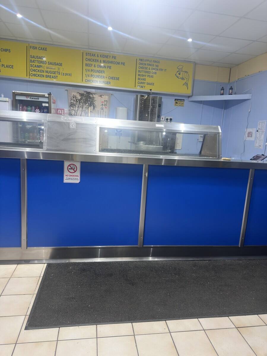 Fish and chips shop for sale