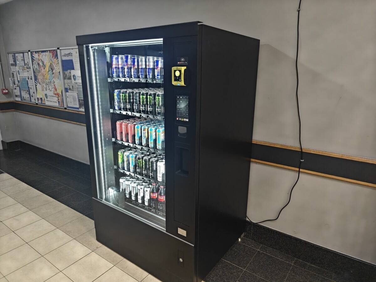 Vending Machine in Killingworth Shopping Centre in Newcastle upon Tyne