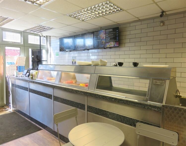 Well established Fish & chip shop with let rooms above producing £42,000 annual rent income in East Finchley