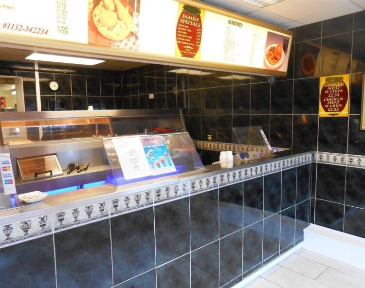 Refurbished fish & chip shop, prime Scunthorpe high street
