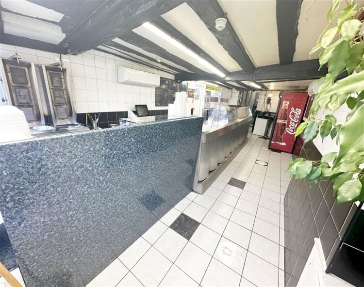 Grade II listed freehold fish & chip shop, Newent town centre