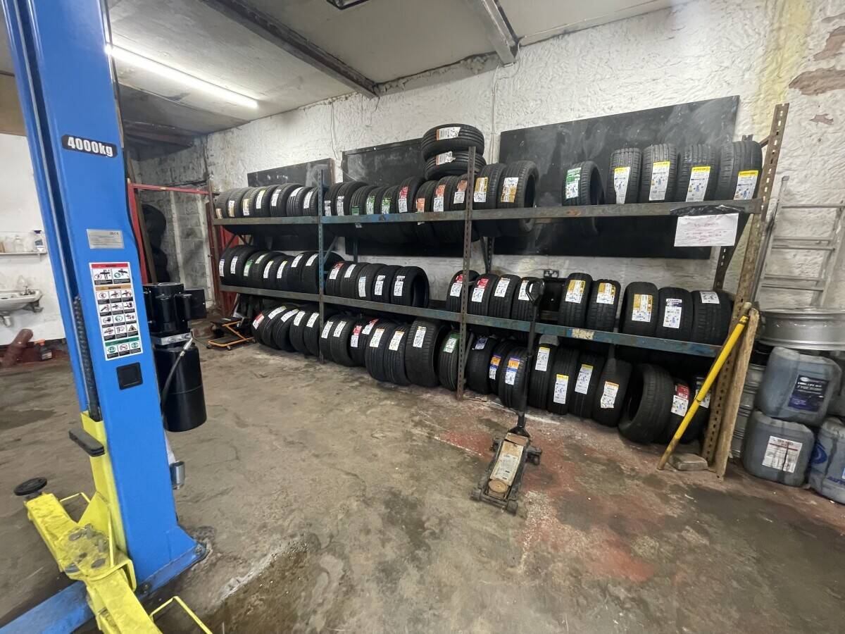 Tyres and Autoworks shop 