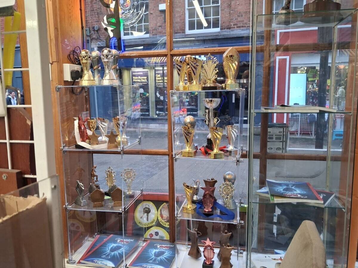 Key Cutting & Engraving with Shoe Repair Shop for sale in Telford Shropshire. Photo 3