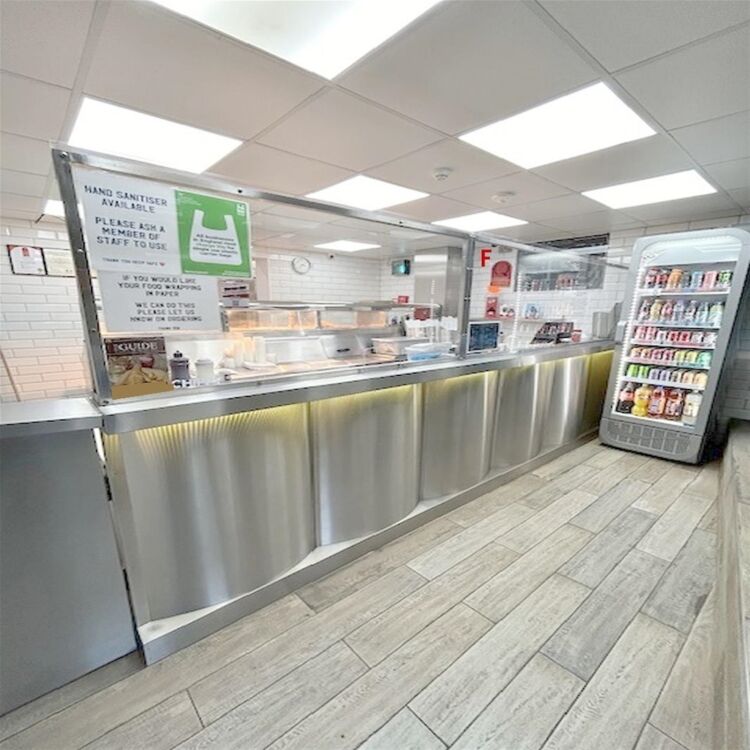 Refurbished freehold fish & chip shop, Huddersfield