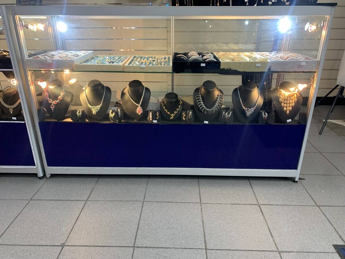 Costume Jewlery Shop at Busy Post Office Walthamstow High Street