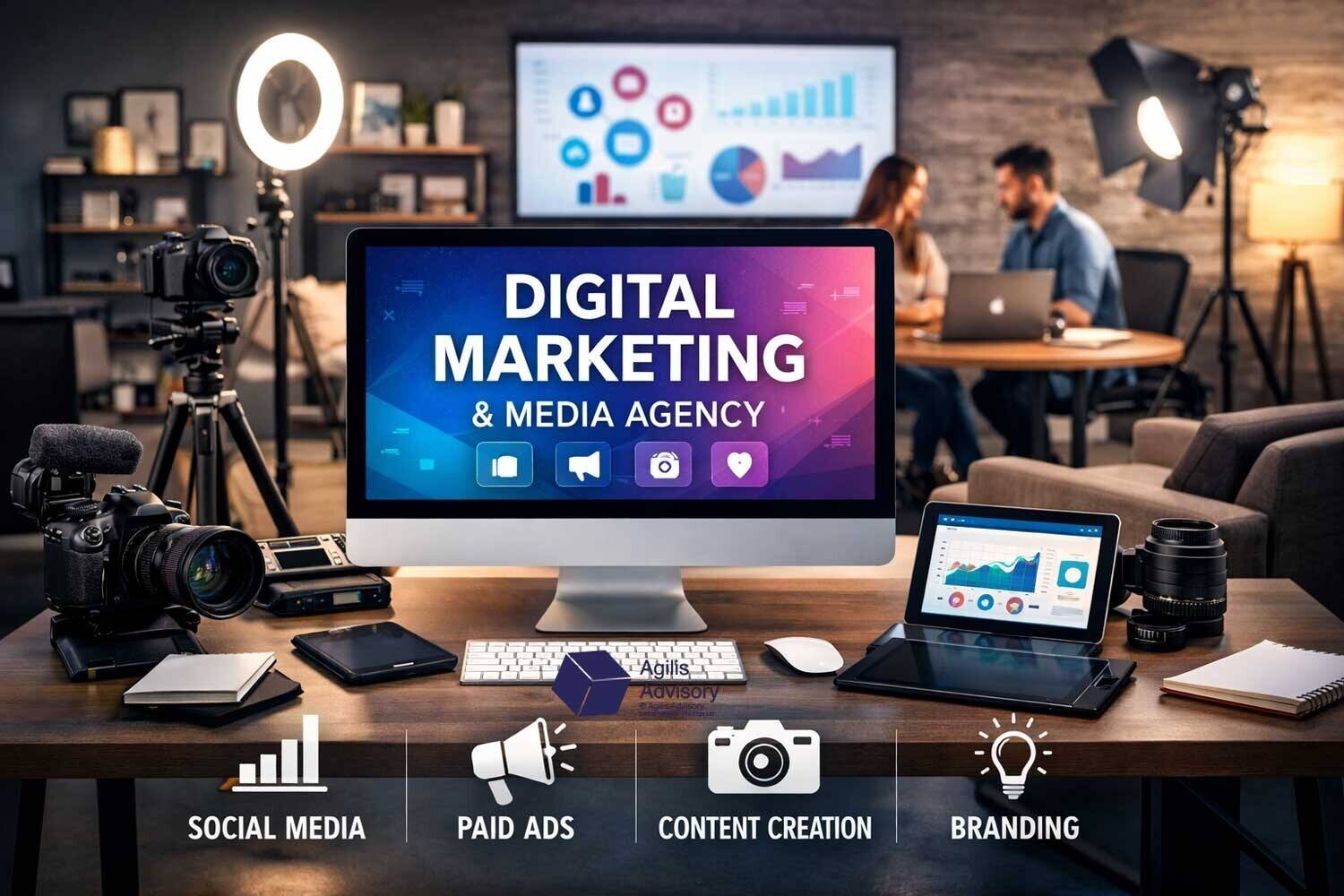 Prime Location Digital Marketing & Media Agency – Well-Established Brand & Systems-Driven Operation
