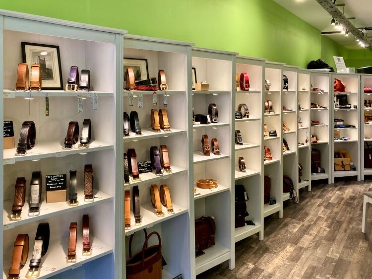 PRESTIGIOUS LEATHER BELT MANUFACTURING BUSINESS with ASSOCIATED LEATHER GOODS RETAIL OUTLET