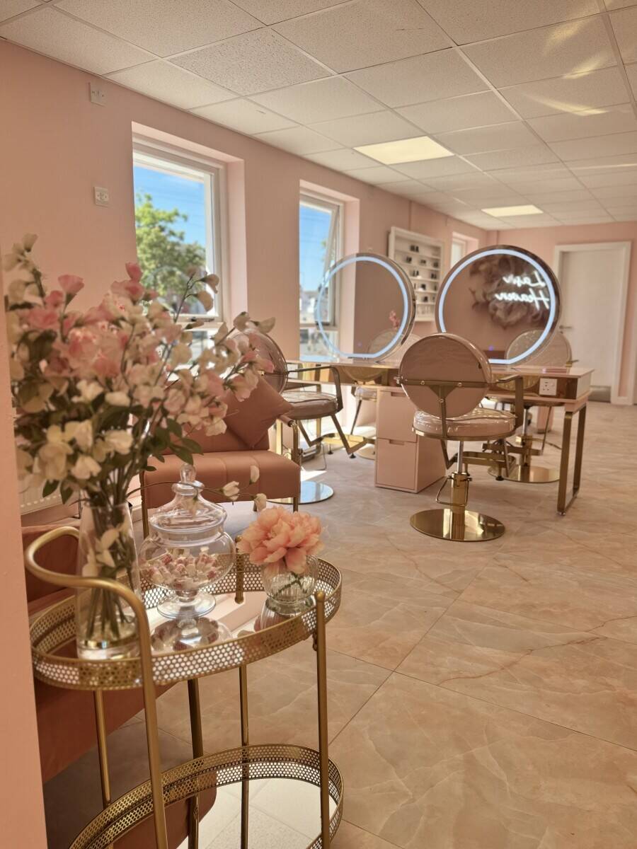 Modern luxury beauty salon / training academy for sale