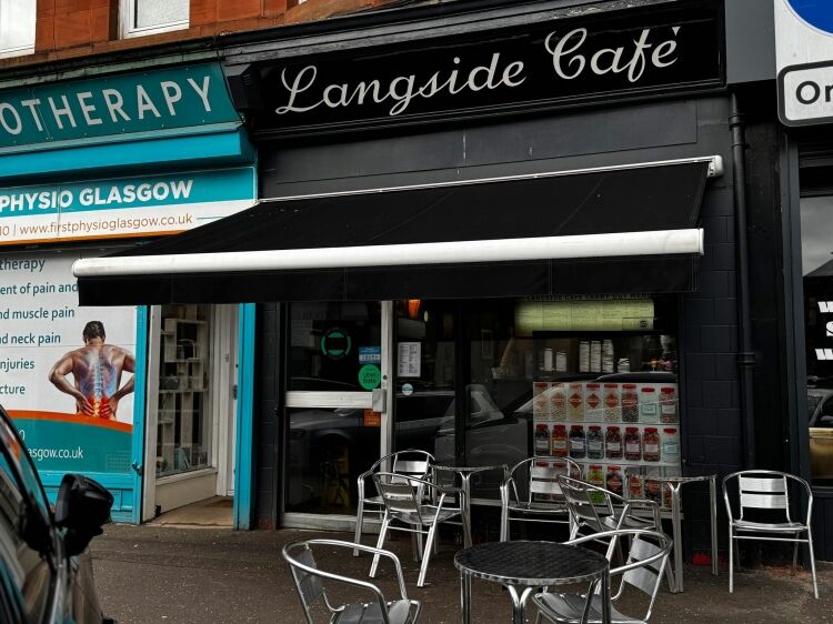 Long established cafe in Shawlands Glasgow