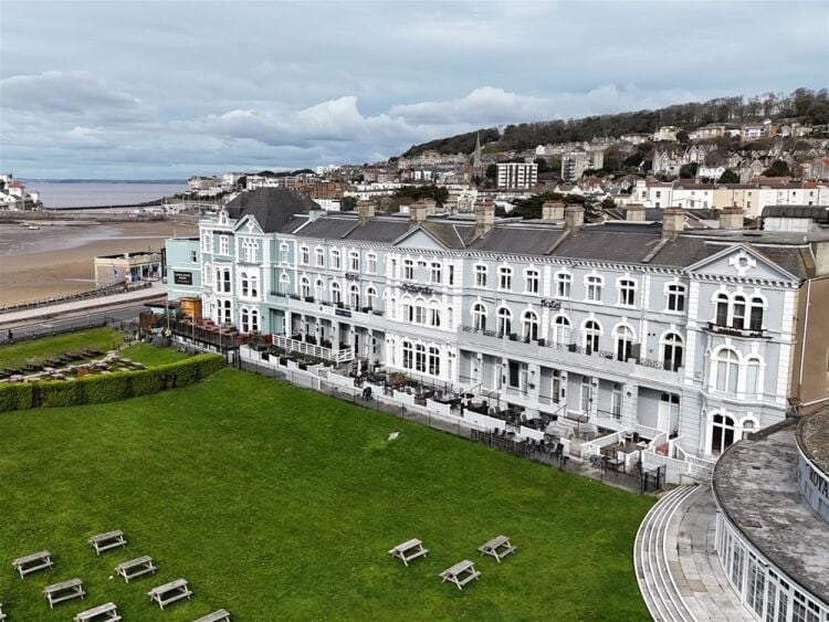Stunning Grade II Listed Seafront Hotel with Unique Character For Sale in Weston-super-Mare