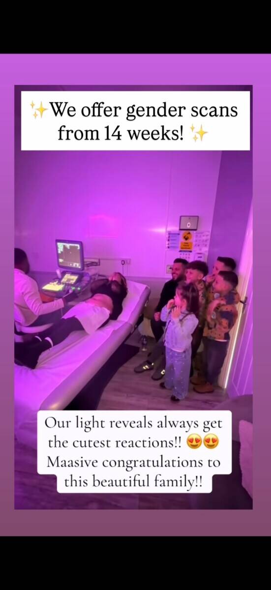 Well established and highly reputable private pregnancy scanning clinic based in Walsall