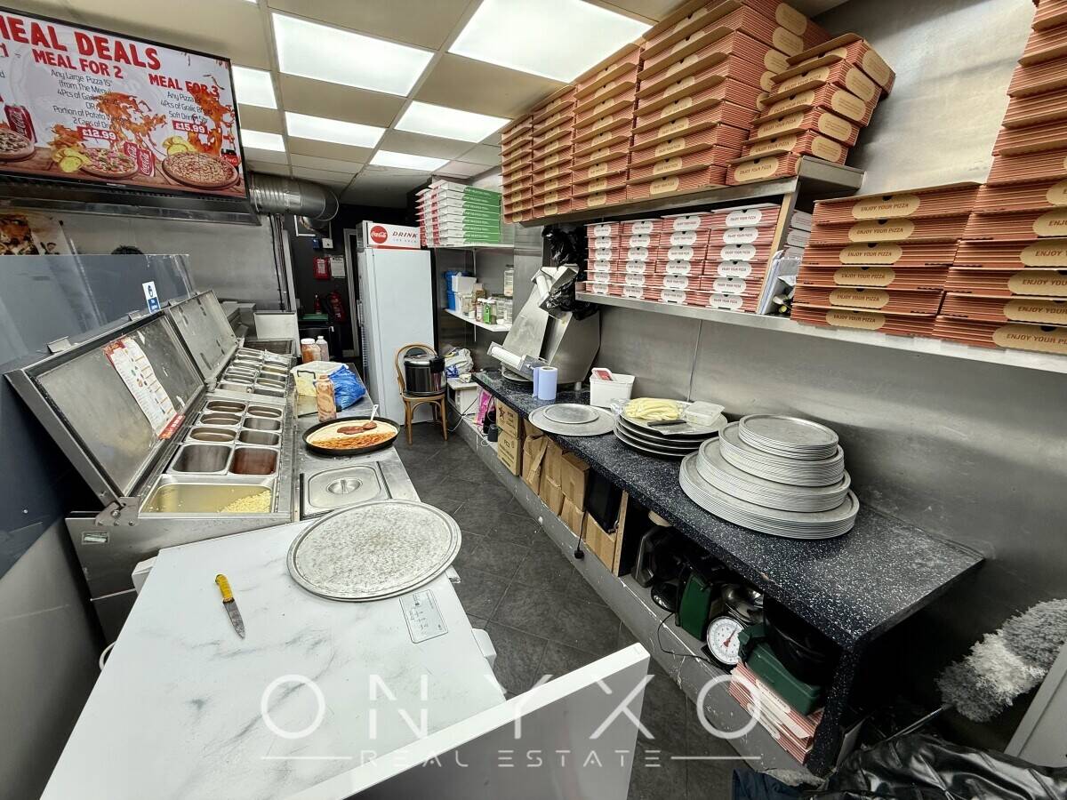 Pizza & Chicken Shop Takeaway with Accommodation for SALE in Surrey Photo 2