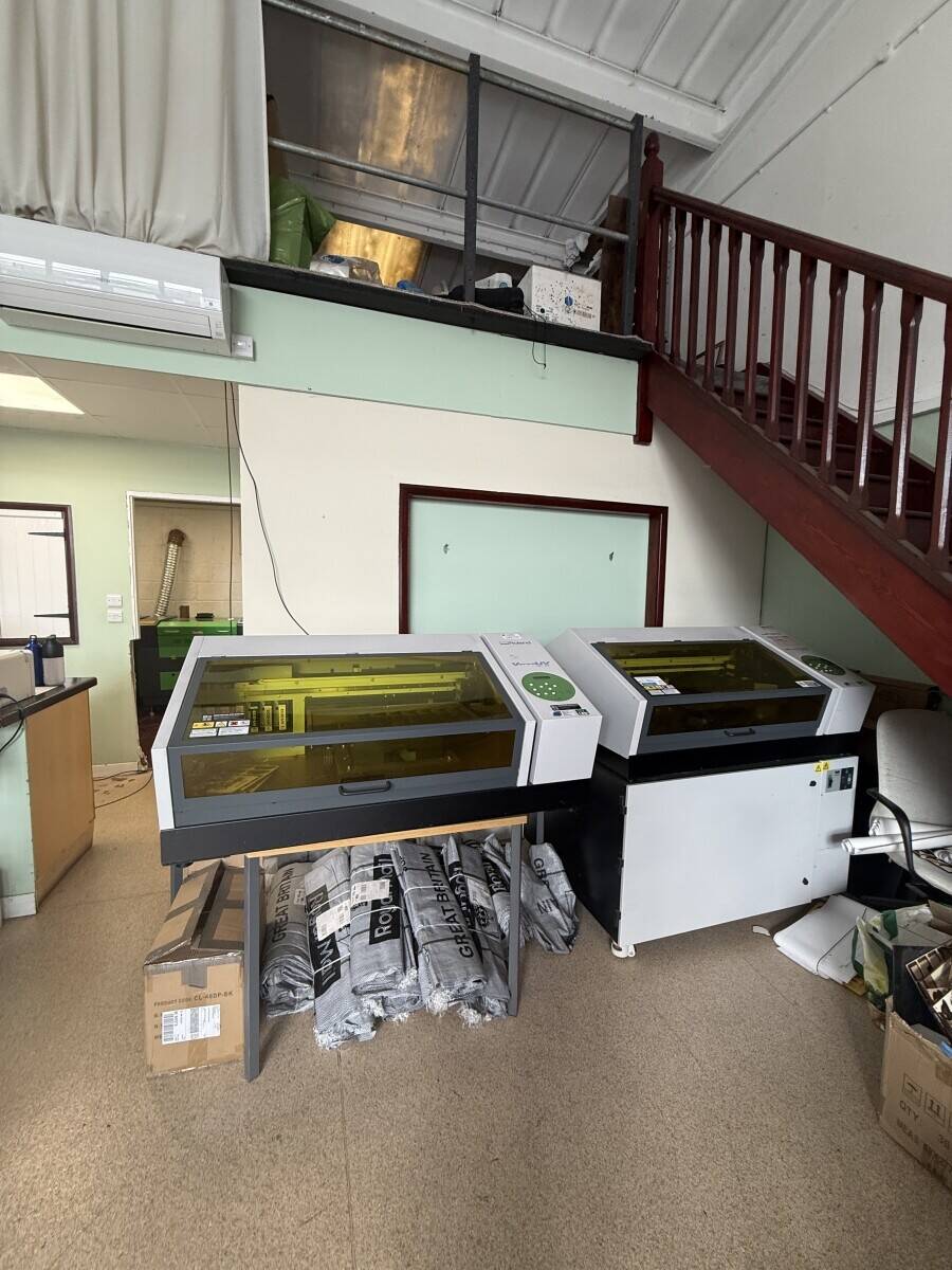 Complete Print & Laser Engraving Business for Sale – Established UK Setup