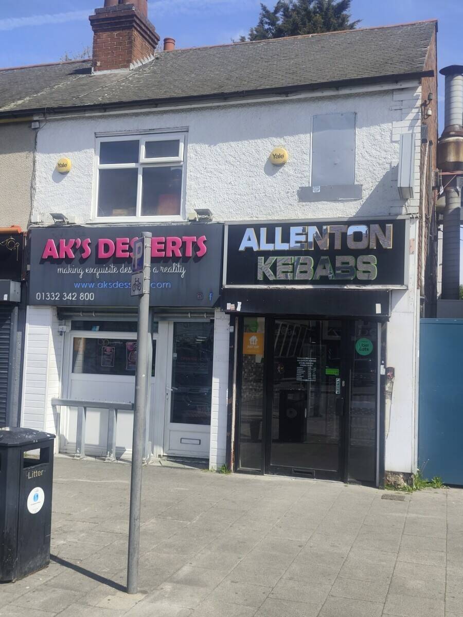 Allenton Kebabs Established since 1988 Prime Location Fully Equipped