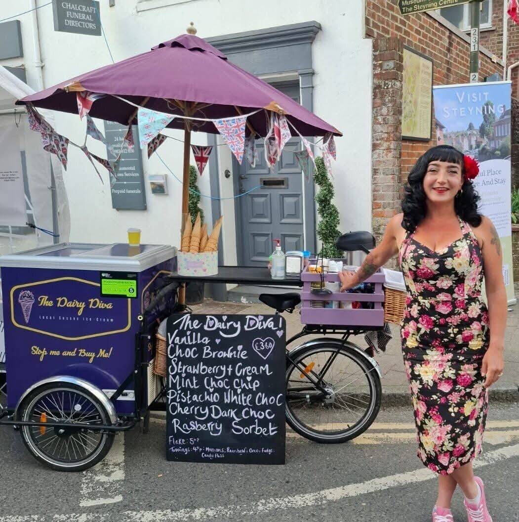 ICE CREAM TRIKE: THE DAIRY DIVA: A Proven, 5-Star Turnkey Business