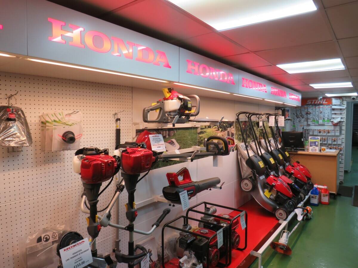 Very Well-known, Local Independent Garden Machinery Business
