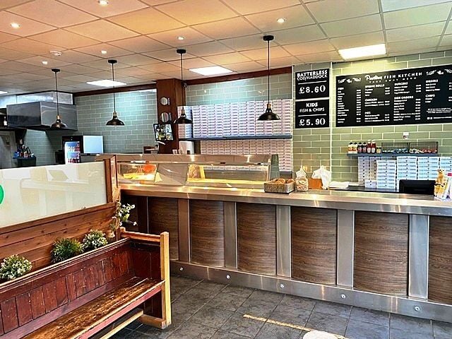 Takeaway Fish & Chip Shop Plus Restaurant for Sale