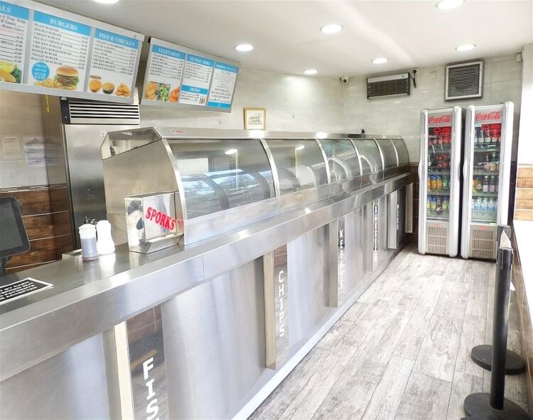 Detached fish & chip shop with three-bed home, Pennine market town