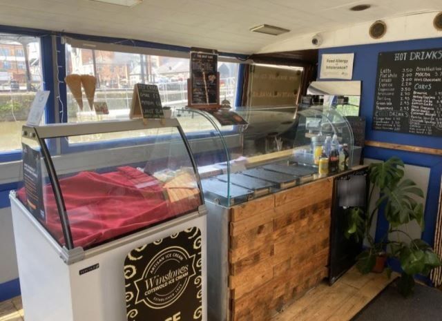 Café On A Barge for Sale