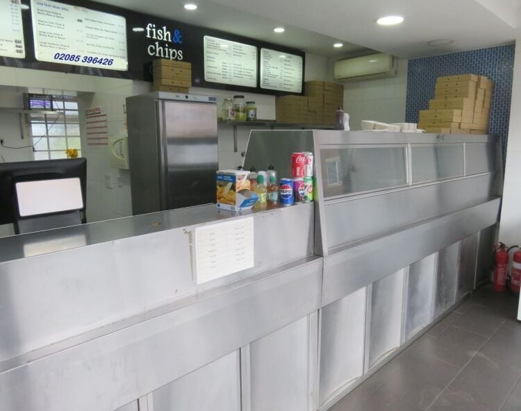 Modern semi-detached fish & chips business trading evenings only, closing 9.00 pm latest
