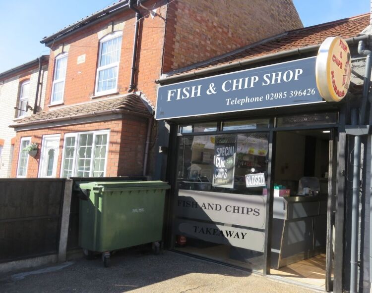Established fish & chips takeaway with no deliveries and having 3 bedroom accommodation