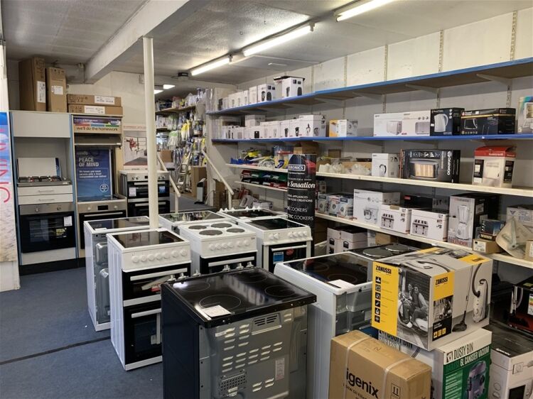 FREEHOLD HOME APPLIANCE SALES & FITTING CENTRE WITH PRIVATE APARTMENT ON BANGOR HIGH STREET