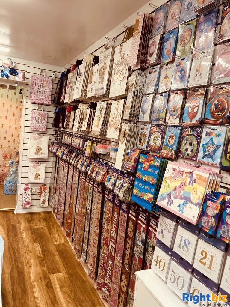 Fully Stocked Newly Established Card, Balloon & Gift Shop