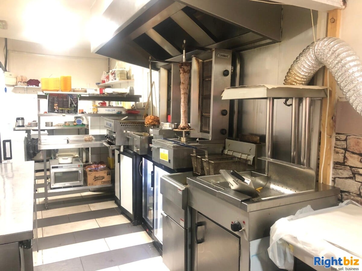 Pizza and Burger Take Away shop for sale - with 1 bedroom flat Photo 3