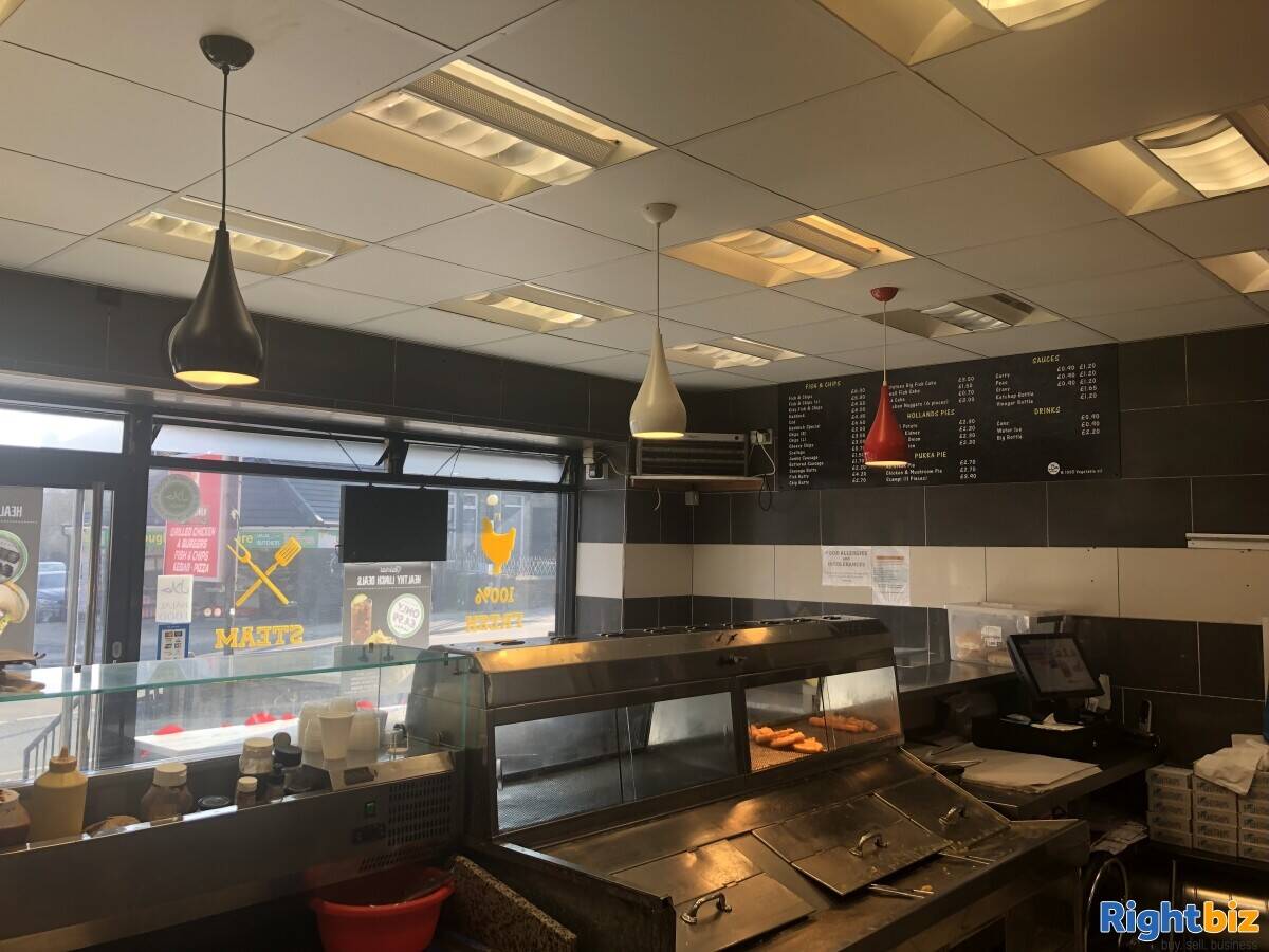 Fish & Chips shop for sale in Huddersfield with 4 bed flat Photo 3