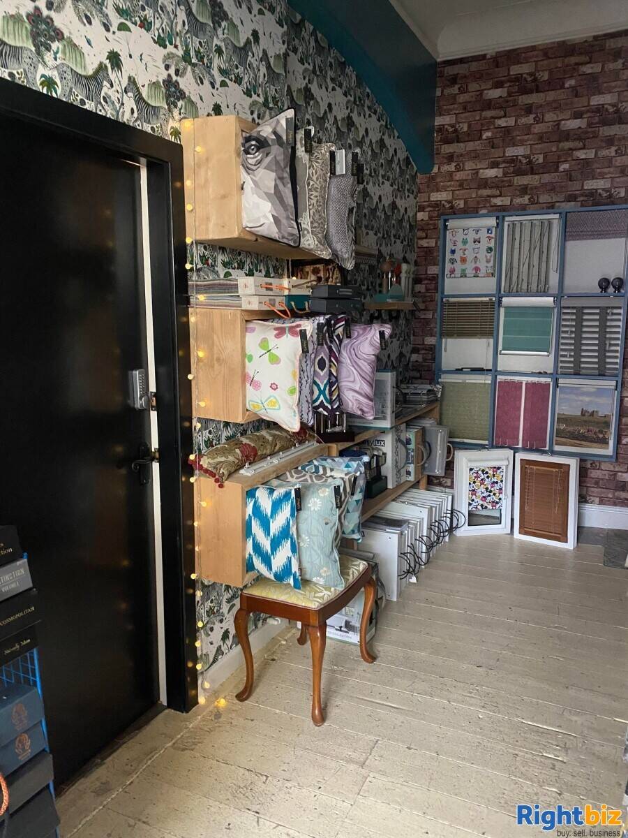 Interiors based curtain, blind, upholstery and fabric retail business