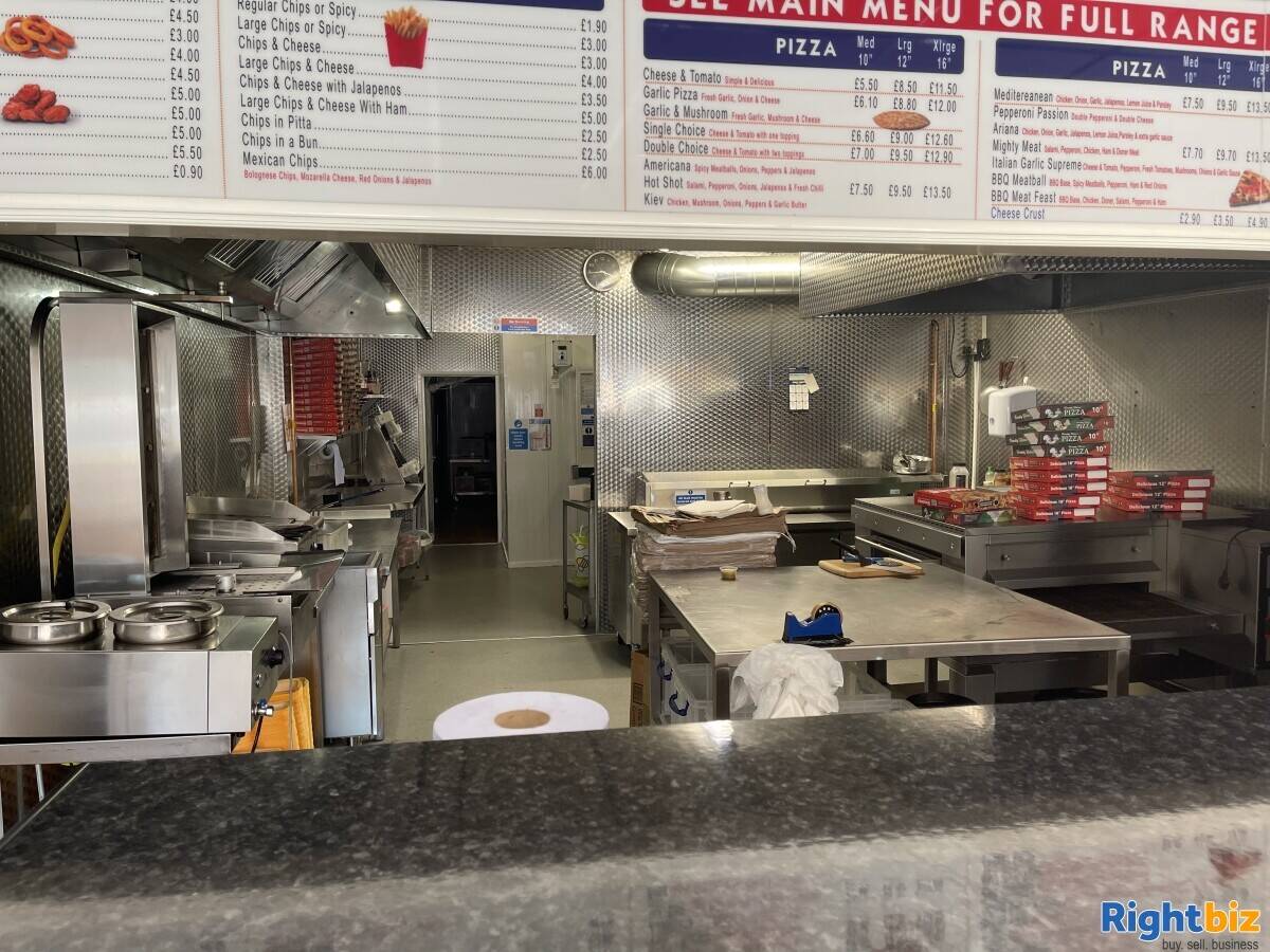 Pizza takeaway business for sale in Grimsby.