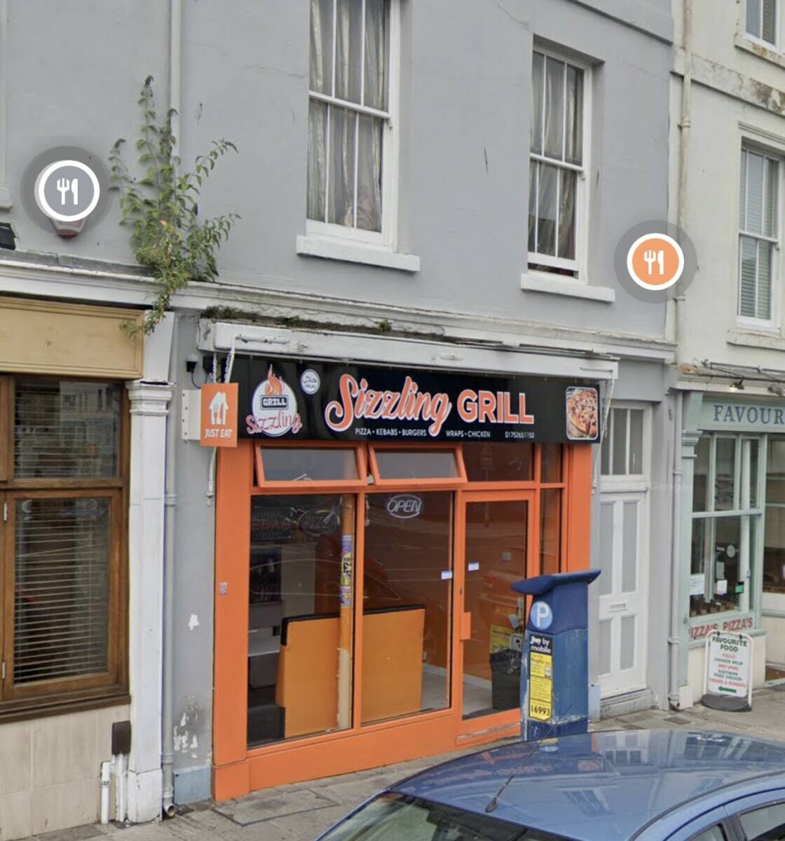 Fast food kebab takeaway in busy area of the Barbican Photo 3