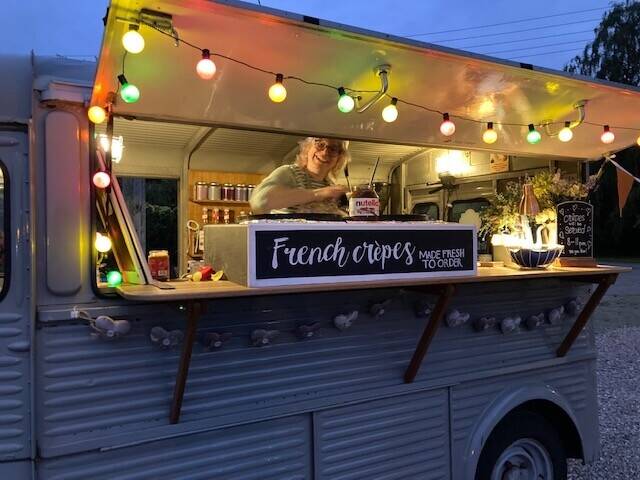 Vintage Catering Van | Barista Coffee & Cake or French Crepes | Citroen H Van