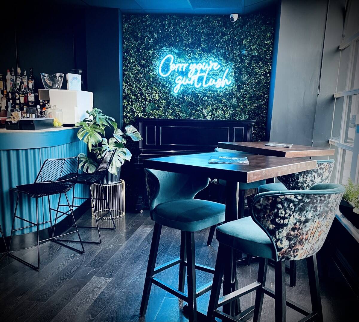Unique and immaculately presented restaurant and bar in central Bridgwater, Somerset