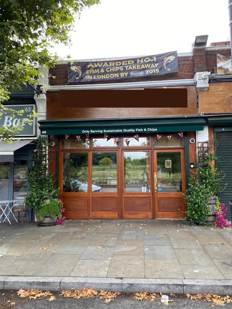 LEASEHOLD 
FISH & CHIPS TAKEAWAY