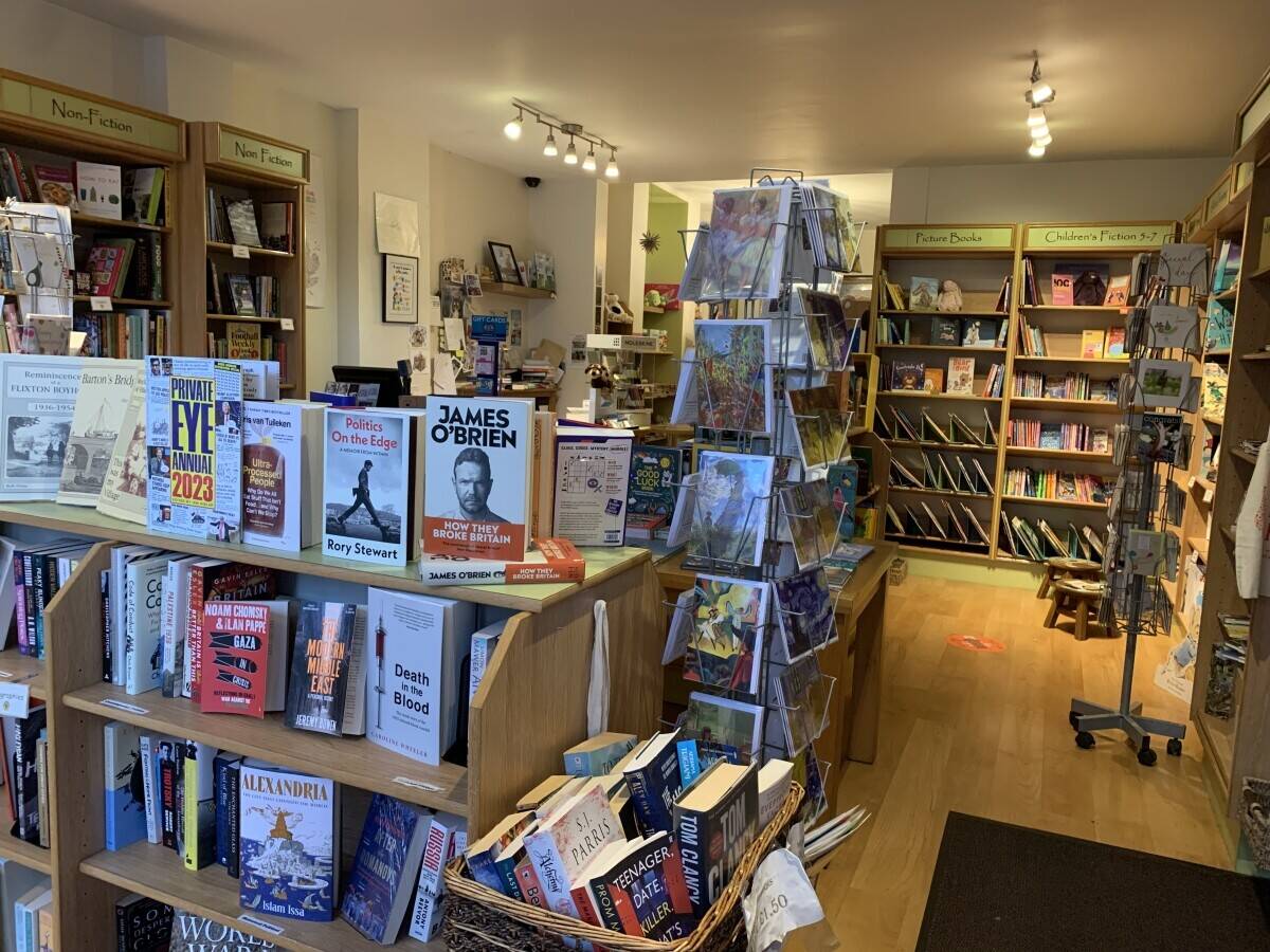 Independent bookshop for sale in Manchester