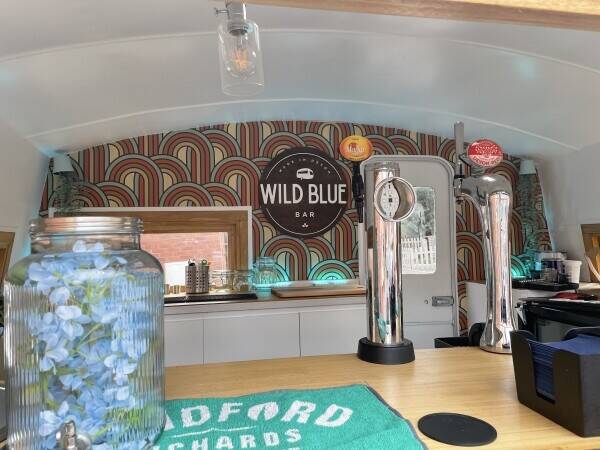 Mobile Bar - Vintage Caravan Bar - with website and bookings for 2024 in Devon Photo 3