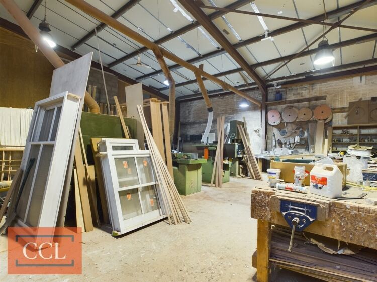 Significant commercial property with a secure yard