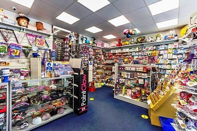 Party Shop Including Fancy Dress, Balloons, Partyware & Greeting Cards for Sale