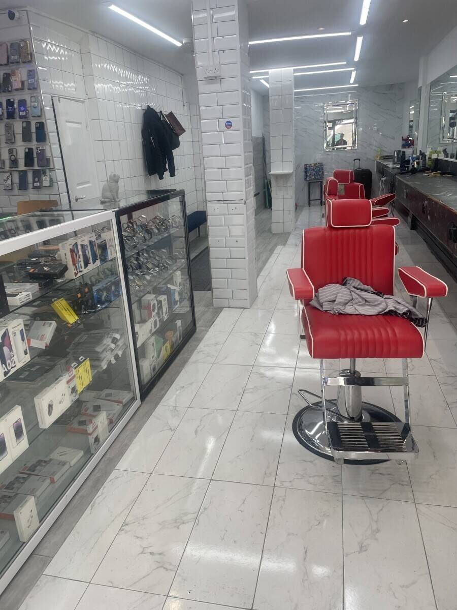 Barber salon for sale