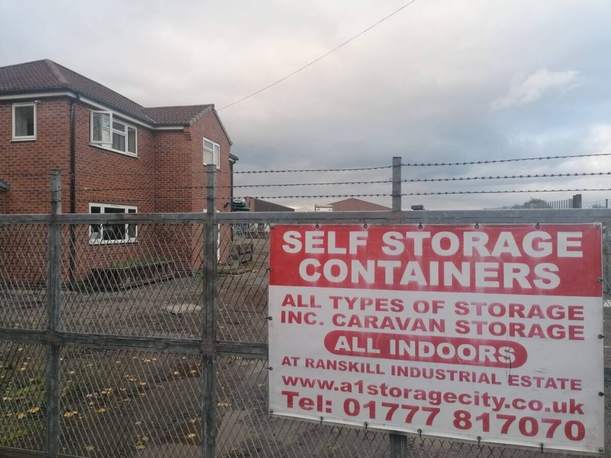 FREEHOLD / Self Storage and Scrap yard  for sale in Ranskill, Retford, Nottinghamshire Photo 3