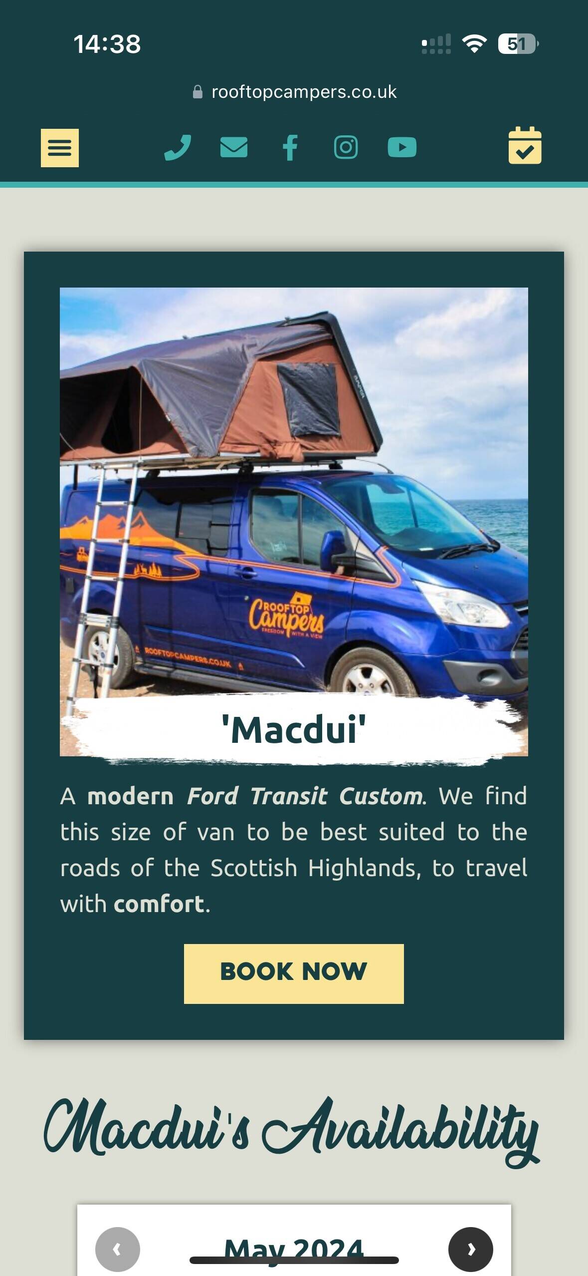 Small campervan rental company Photo 3