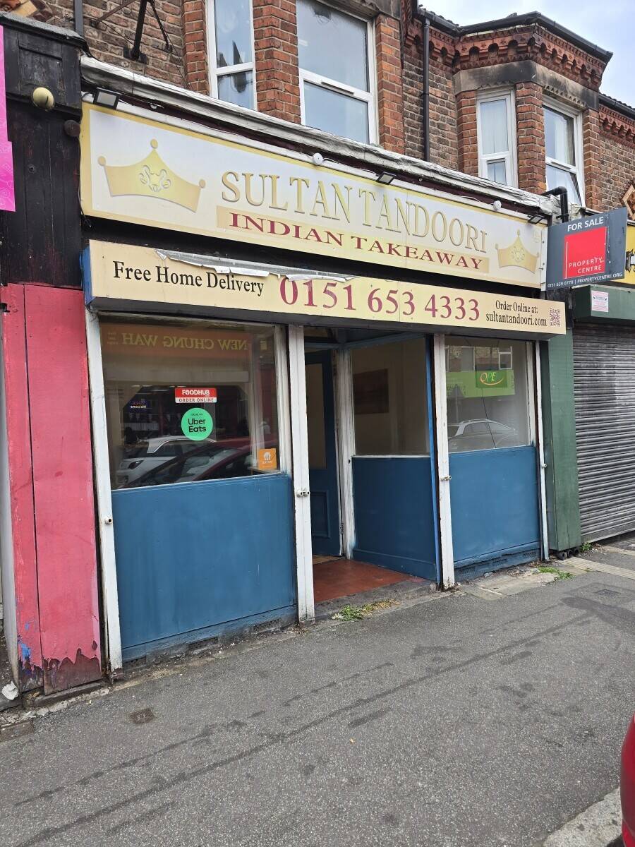 Indian Takeaway for sale in Birkenhead 