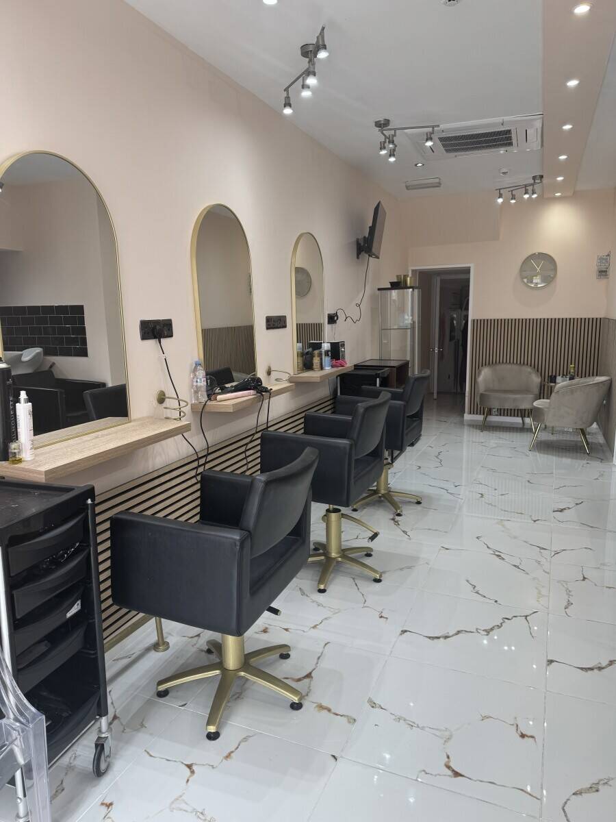 Busy Hair & Beauty Salon in High Street