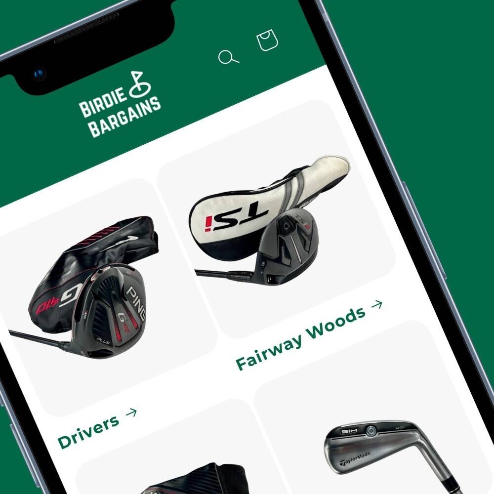Used Golf Equipment E-Commerce Business for sale, currently based in Bromley, London