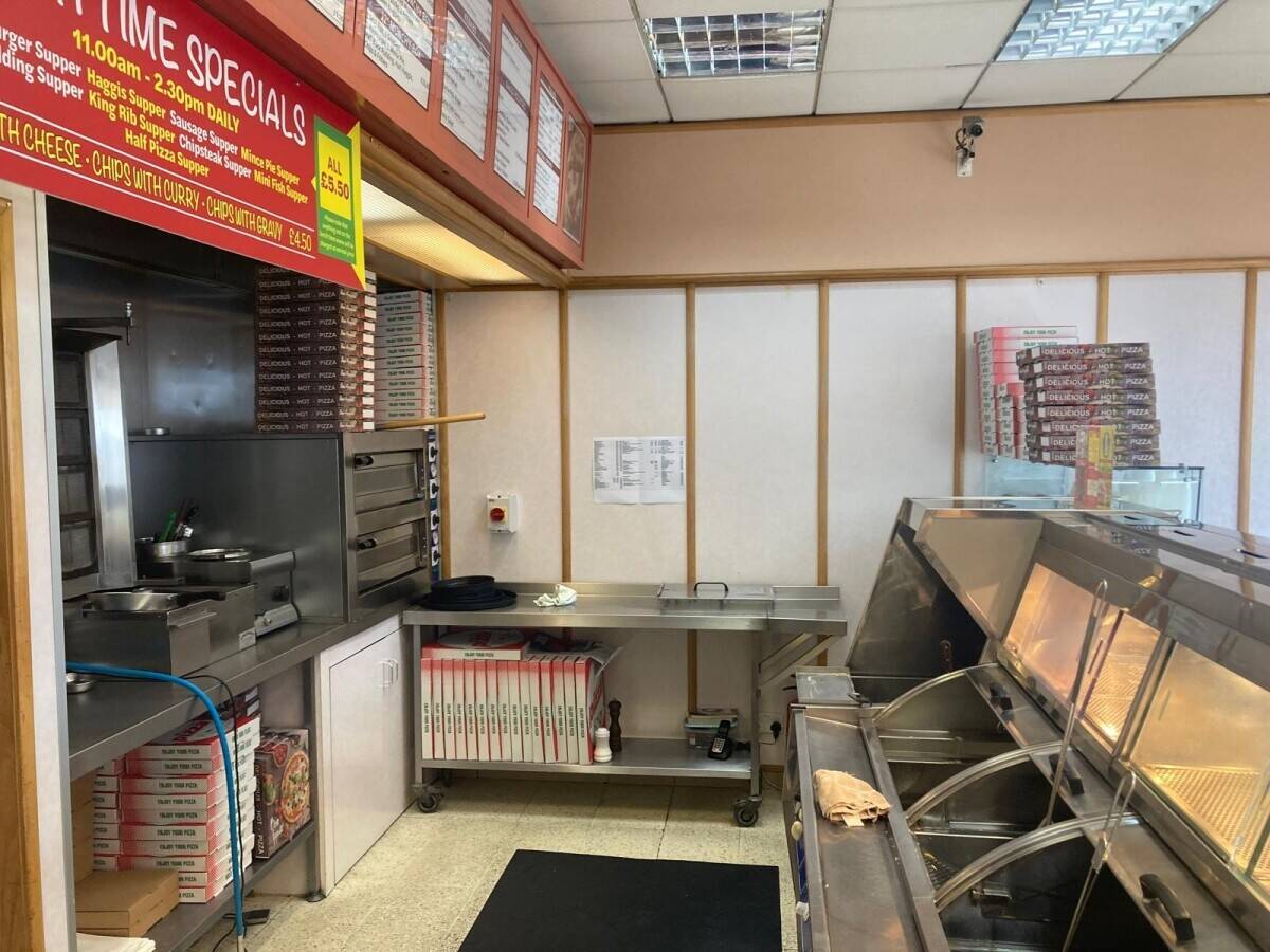Busy Fish & Chip Shop Takeaway Wishaw Glasgow - Leasehold For Sale - £POA The Golden Fry